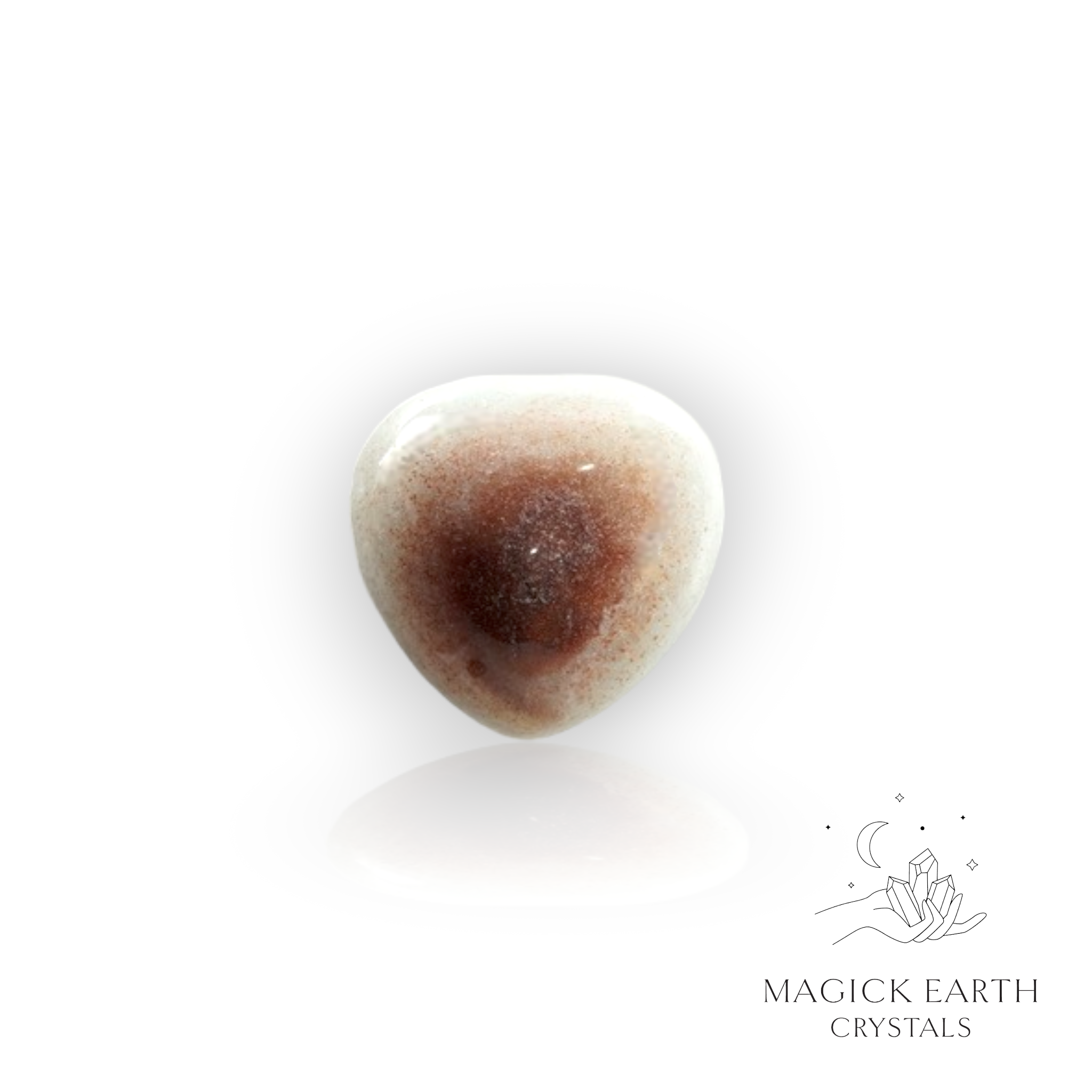 Amazonite  Tiny Heart 20mm For Boundaries & Emotional Balance