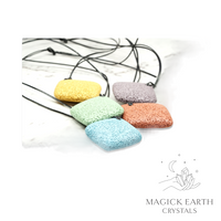 Lava Diamond Pendants For Emotional Calm & Balance