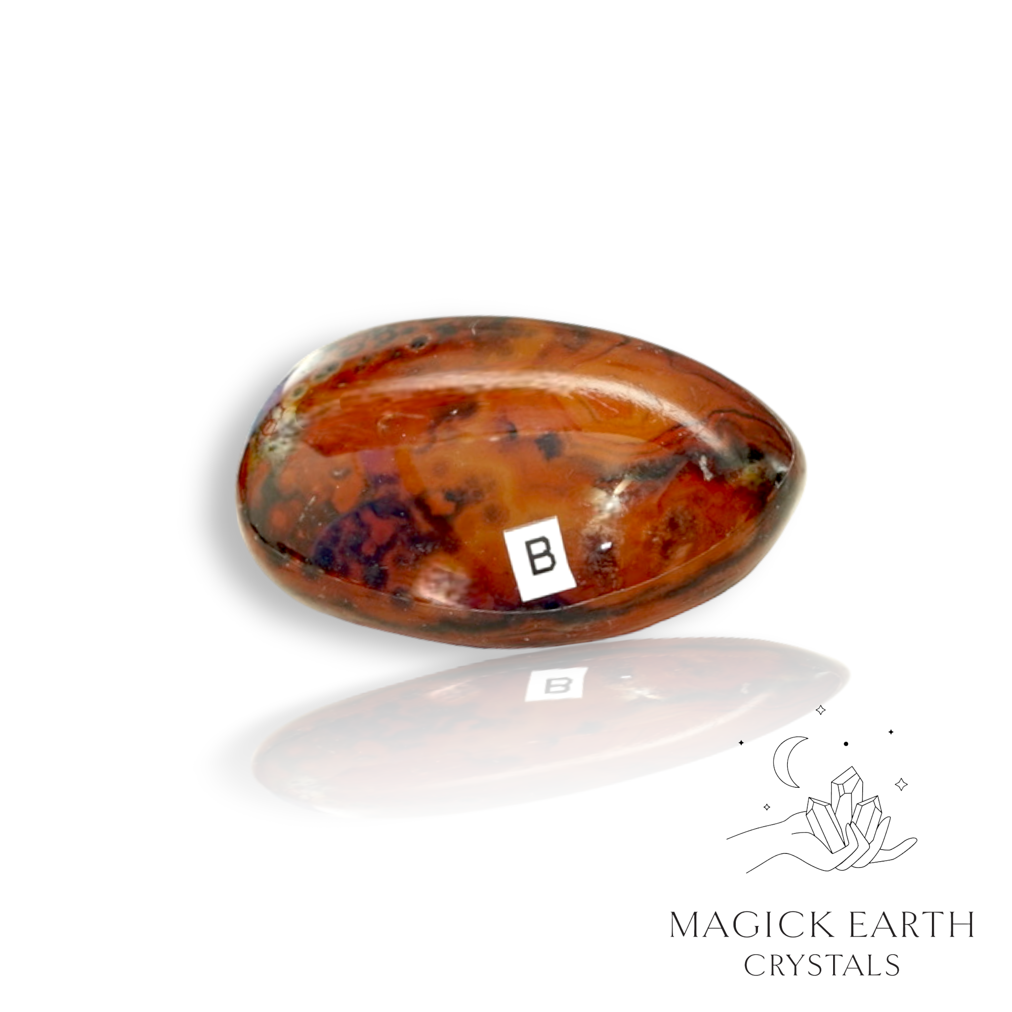 Agate Freeform Crystal For Grounding & Resilience