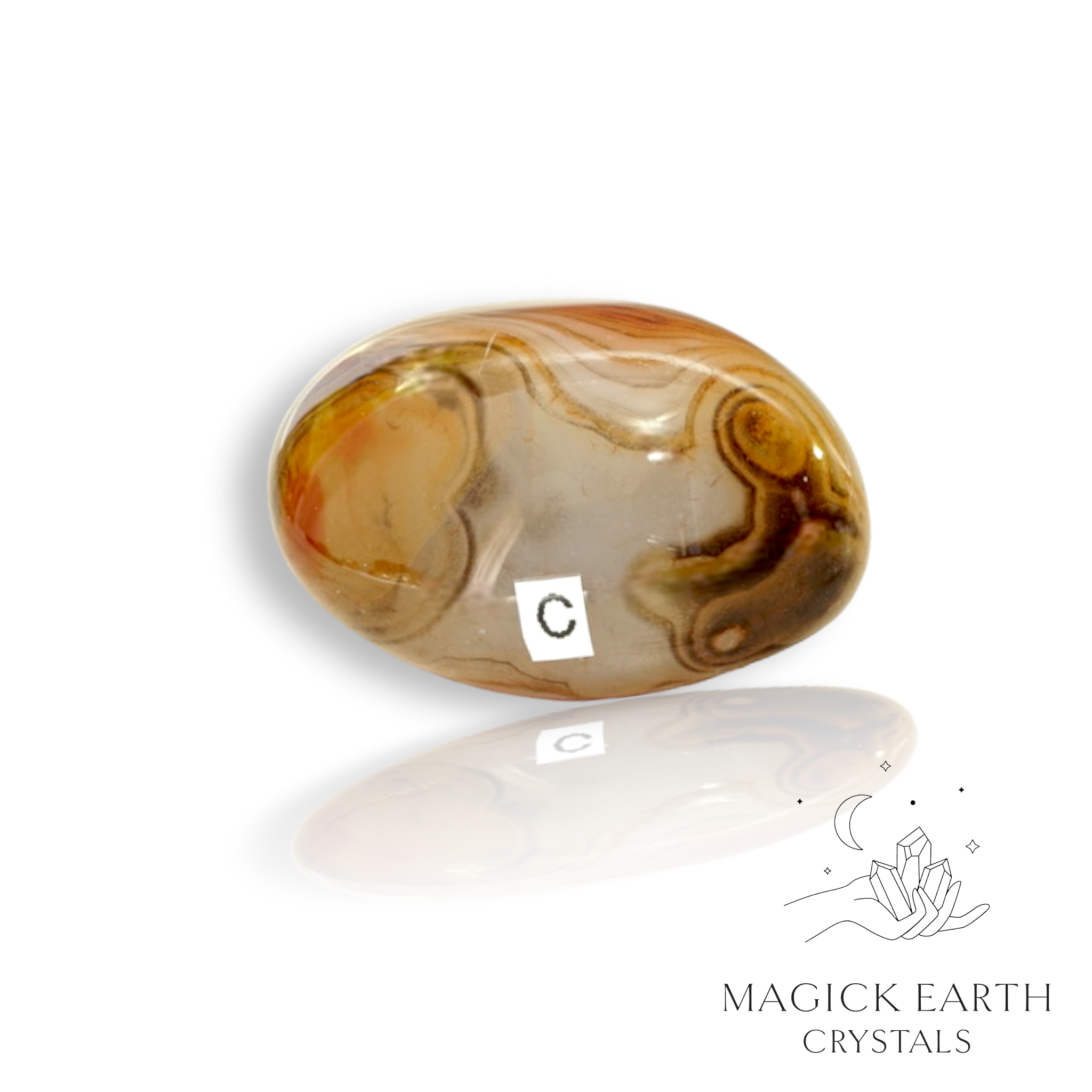 Agate Freeform Crystal For Grounding & Resilience