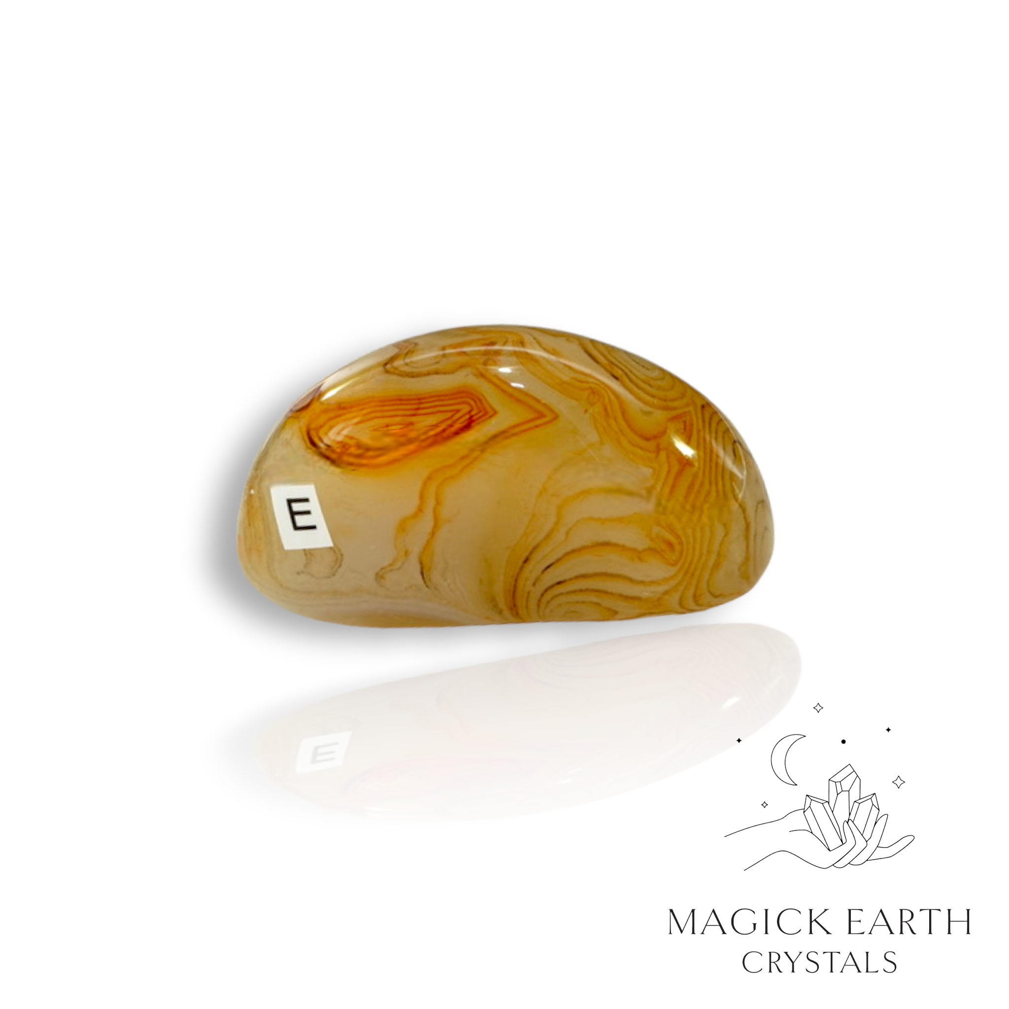 Agate Freeform Crystal For Grounding & Resilience