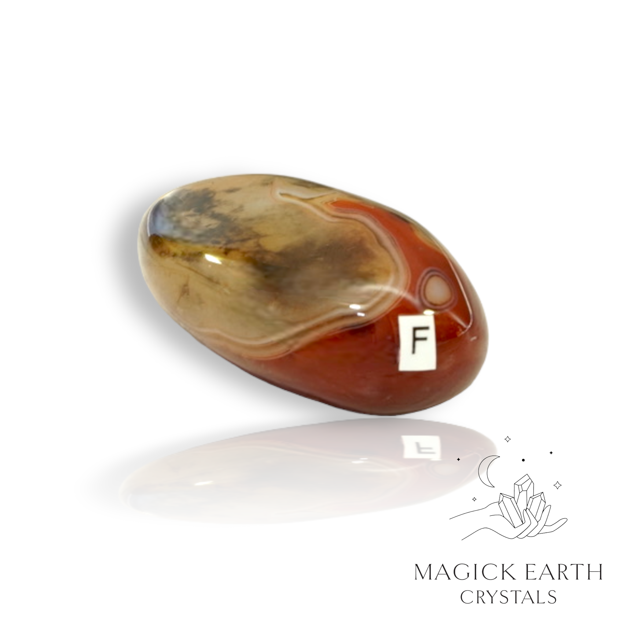 Agate Freeform Crystal For Grounding & Resilience