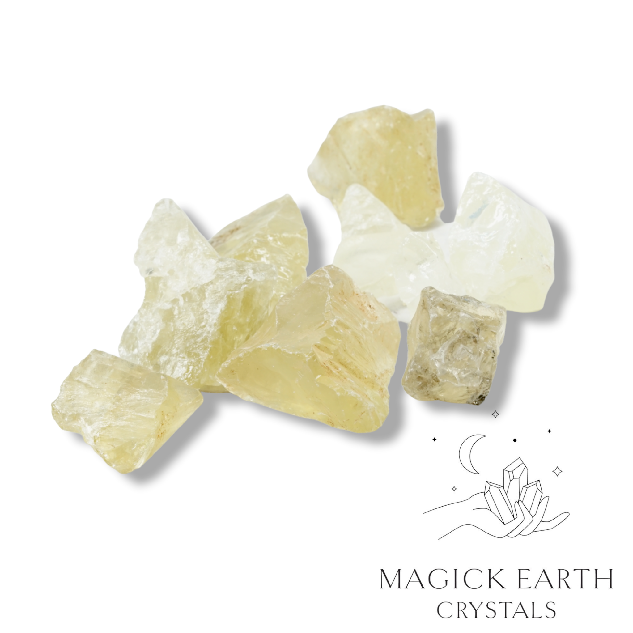 Citrine Raw Chunks For Abundance & Joy