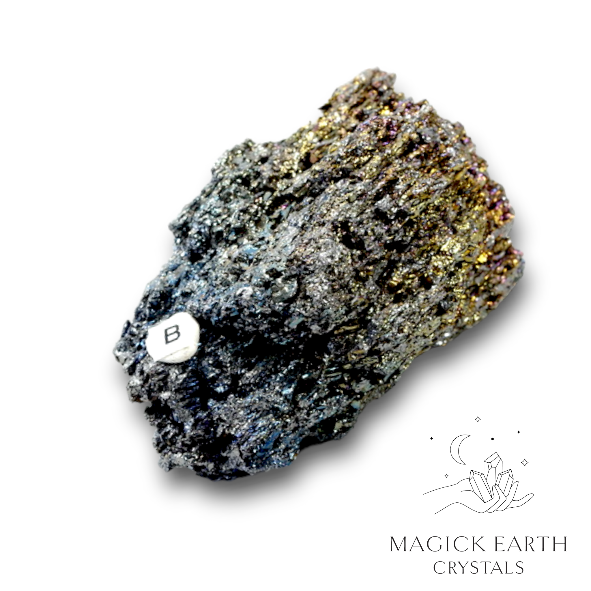 Rainbow Hematite Freeform B For Confident Tenacity