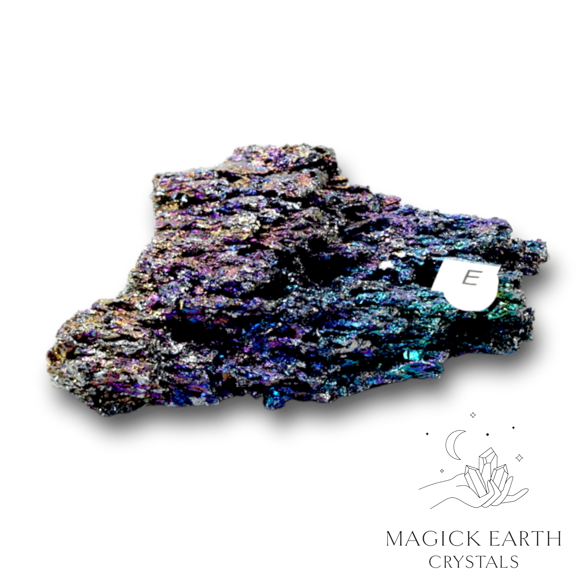 Rainbow Hematite Freeform E For Confident Tenacity