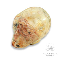 Crazy Agate Crystal Gemstone Alien Facing Left