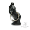 Labradorite Crystal Bracelet with 8mm beads gold clasp for Magickal Protection