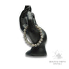 Labradorite Crystal Bracelet with 8mm beads stretch for Magickal Protection