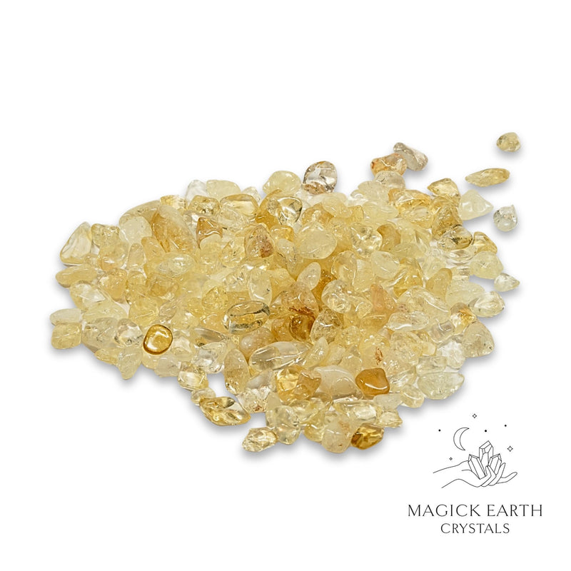 Citrine Crystal Chips Large Size