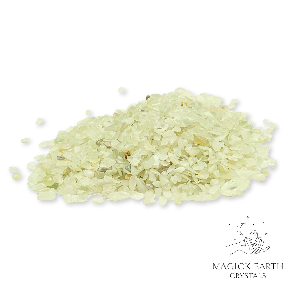 Xiuyan Jade Crystal Chips Medium For Abundant Harmony