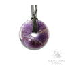 Amethyst Donut Pendants For Sacred Stillness 40mm
