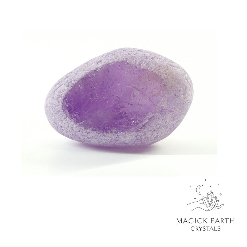 Ema Eggs / Seer Stone Crystals in Amethyst 