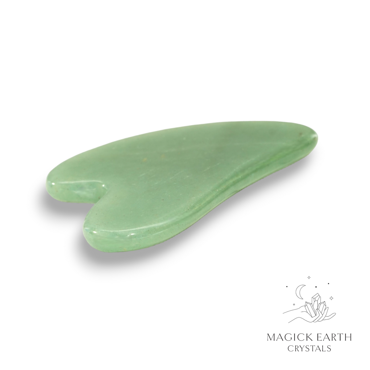 Aventurine Crystal Gemstone Gua Sha Massage Tool 