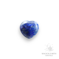 Lapis Lazuli Crystal Gemstone Heart 25mm