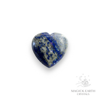 Lapis Lazuli Crystal Gemstone Heart 25mm