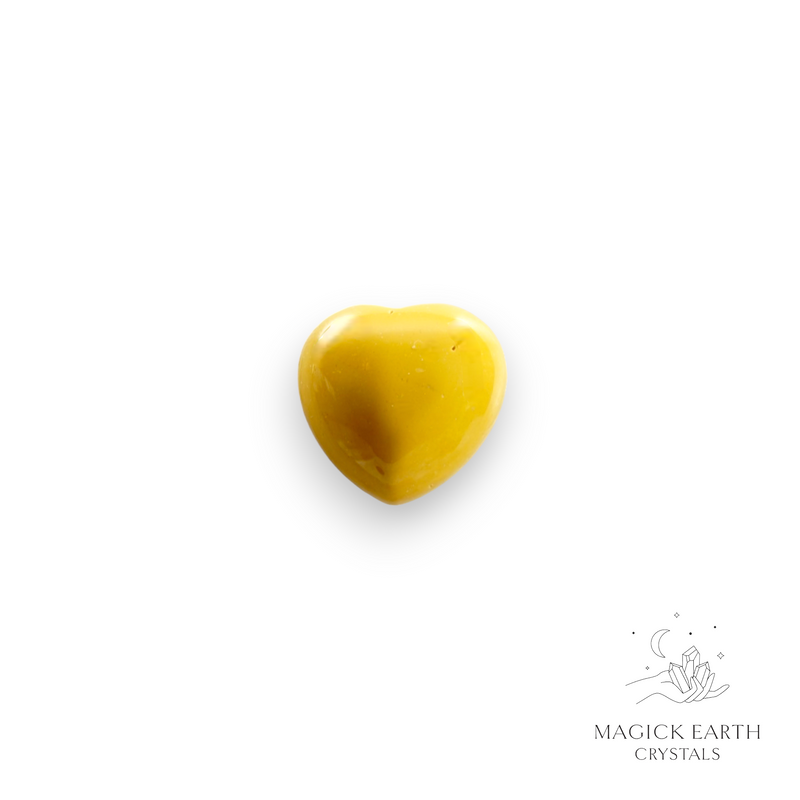 Mookaite Crystal Gemstone Tiny Heart 20mm