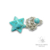Blue Howlite Merkaba Pendulum For Calm Communication