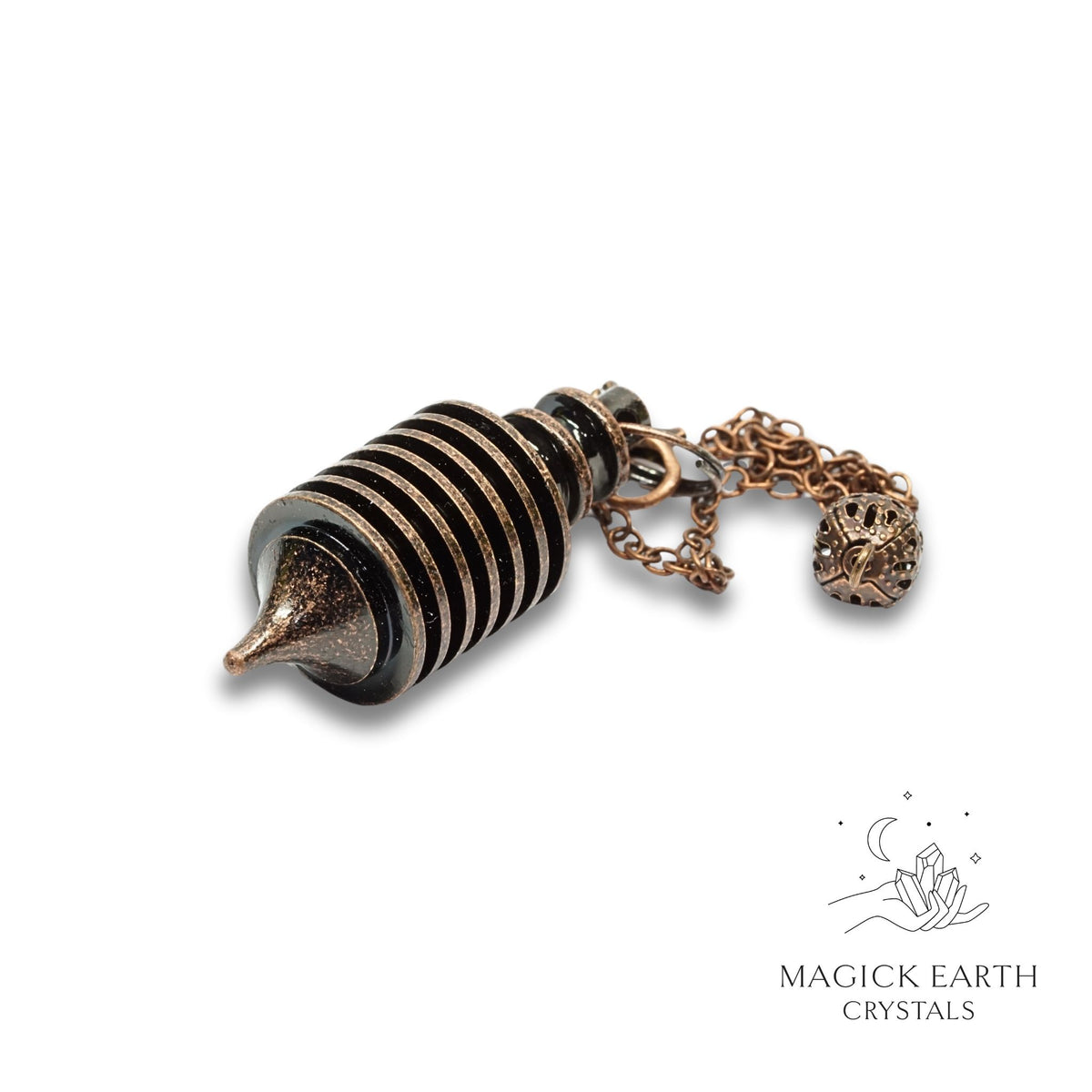 Brass Multi Disc Pendulum With  Copper Finish