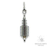 Brass Multi Disc Pendulum With Platinum Finish