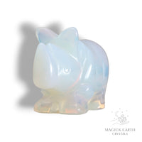 Opalite Crystal Gemstone Rhinoceros