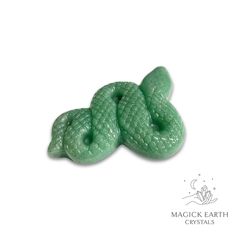 Aventurine Snake For Bold Opportunity
