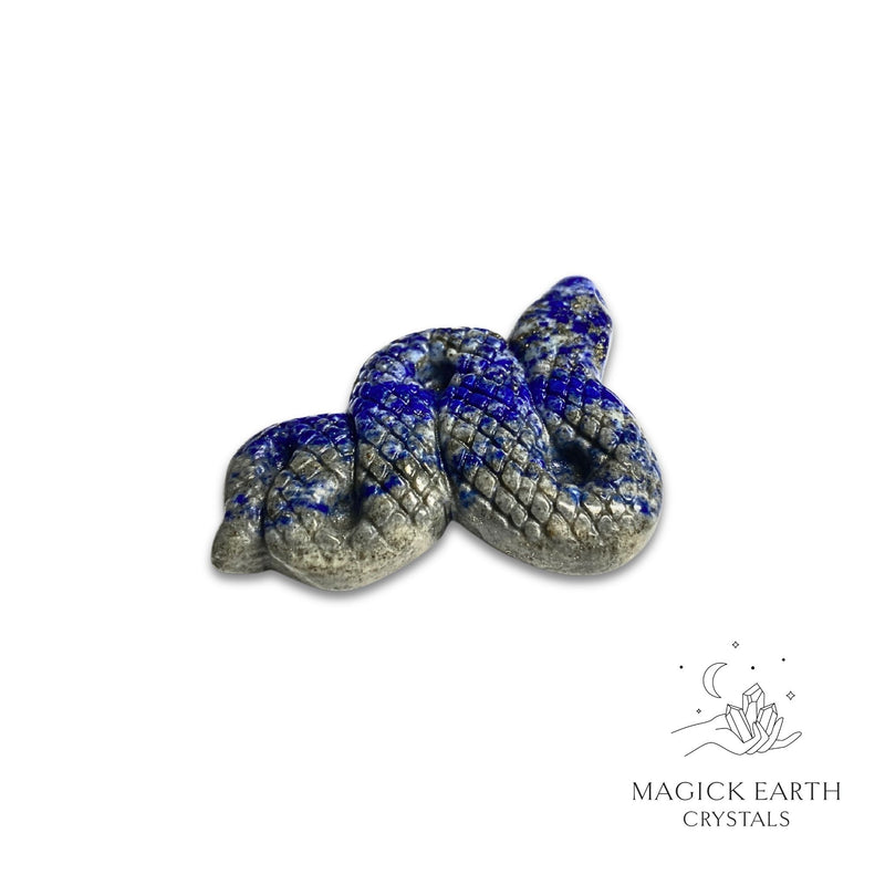 Lapis lazuli Snake For Inner Vision