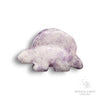 Lilac Jade Crystal Gemstone Dinosaur Stegosaurus 