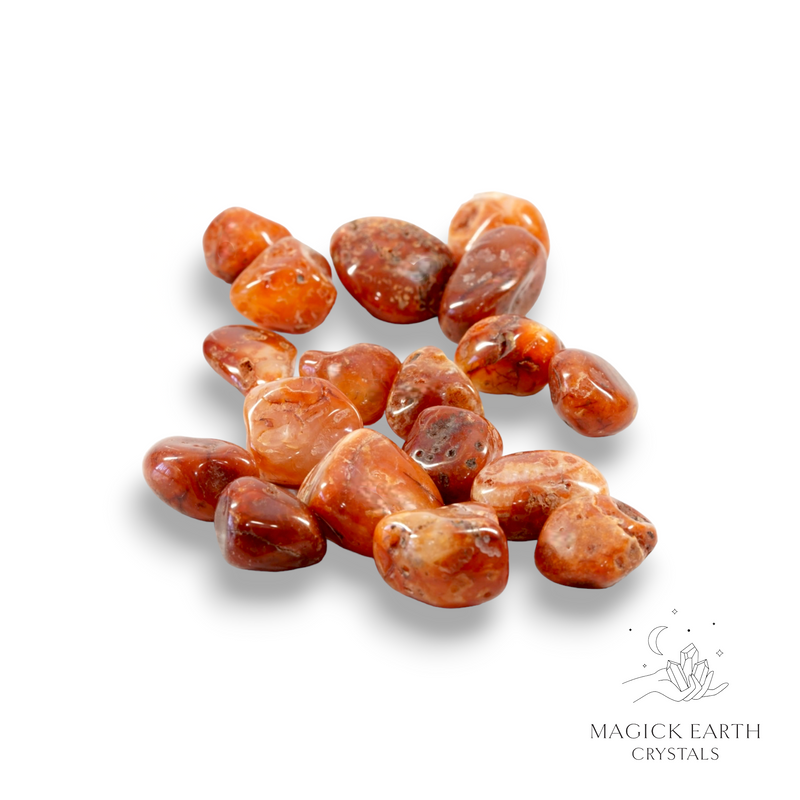 Carnelian Crystal Gemstone Polished Tumbled Stones