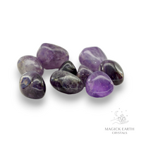 Amethyst Crystal Gemstone Polished Tumbled Stone Medium Size