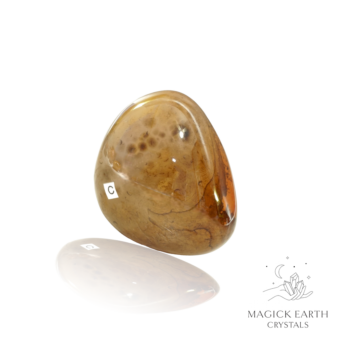 Natural Agate crystal freeform large variant c
