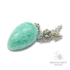 Amazonite Egg Pendulum For Empowered Boundaries