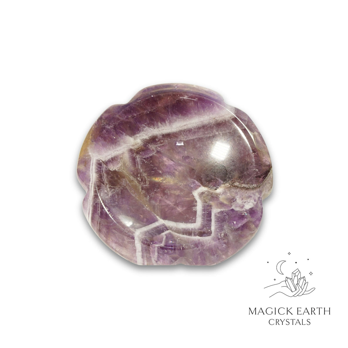 Natural Amethyst flower thumb stone view b