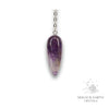 Amethyst Teardrop Pendulum for Sacred Stillness