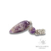 Amethyst Teardrop Pendulum for Sacred Stillness