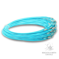 Aqua Steel Flex Wire Choker With Screw Clasp 45cm