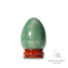Aventurine Crystal Egg With Stand Vertical View A for Bold Opportunity