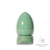 Aventurine Crystal Egg With Stand Vertical View B for Bold Opportunity