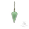 Aventurine Large Cone Pendulum For Bold Opportunity