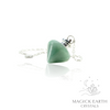  Aventurine  Pinnacle Pendulum  with Platinum Finish for Bold Opportunity