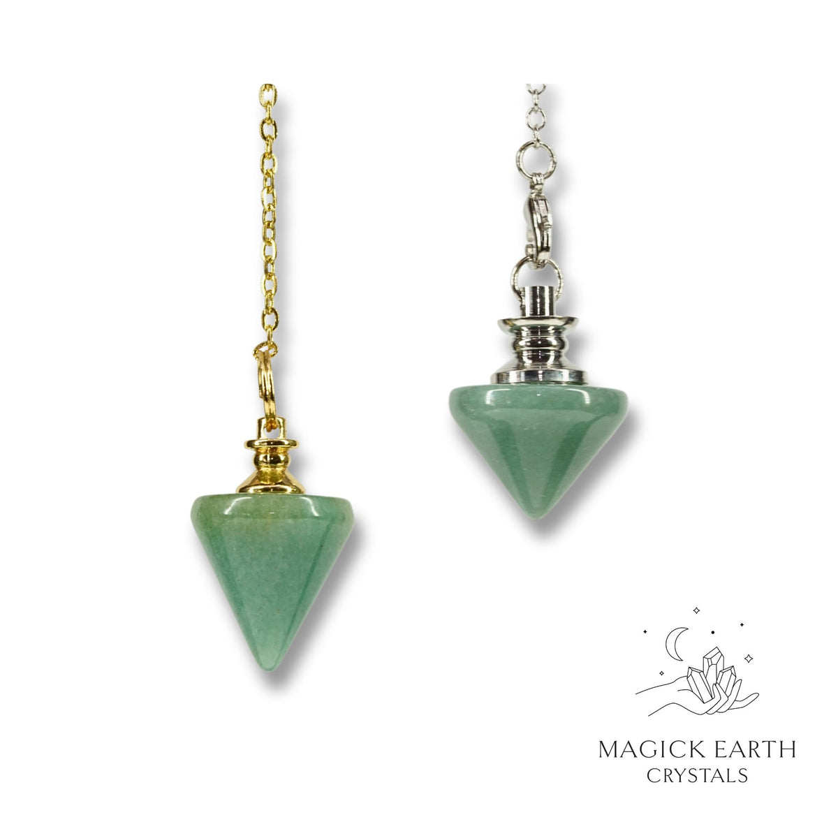 Aventurine Pinnacle Pendulum For Bold Opportunity
