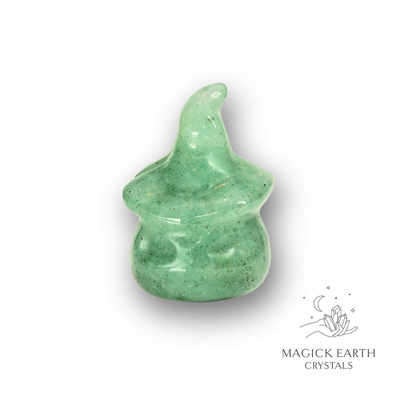 Aventurine Witchy Pumpkin for Bold Opportunity