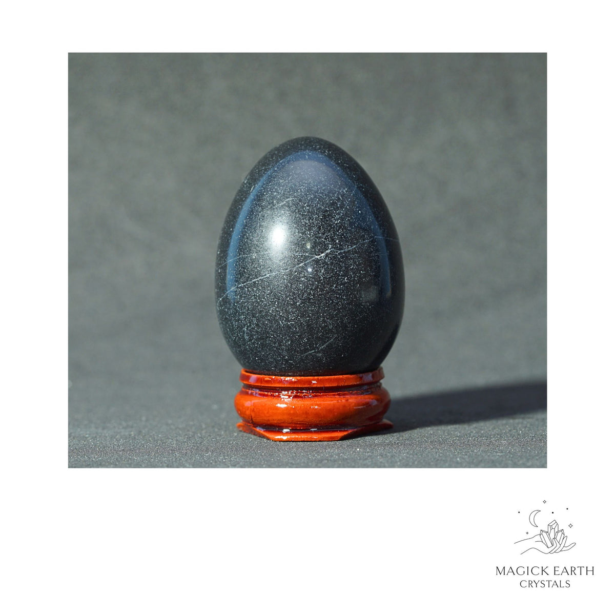 Natural Blue Aventurine Crystal Egg View B
