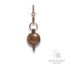 Brass Sphere Shaped Pendulum with Copper Finish