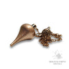 Brass Teardrop Pendulum With Copper Finish