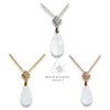 Clear Quartz Faceted Pendant  For Amplified Insight