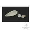 Clear Quartz Teardrop Pendulum for Amplified Insight