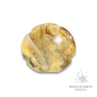 Natural Crazy Agate flower thumb stone view b