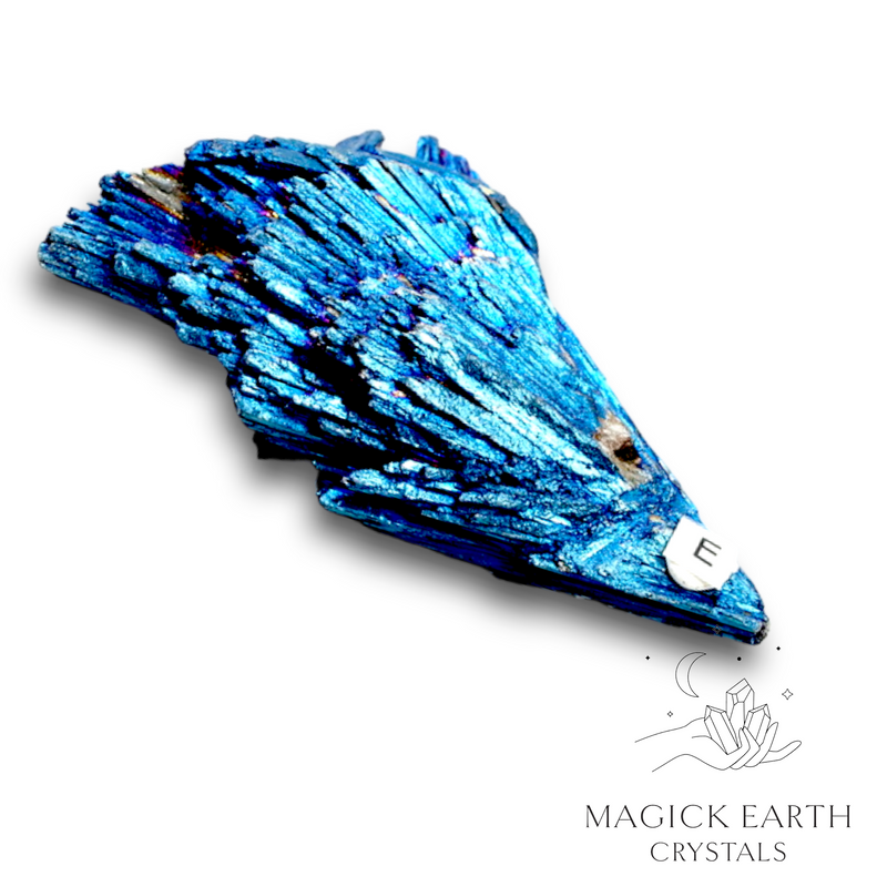 Electroplated Black Kyanite Fans with Blue Finish for No Nonsense Protection
