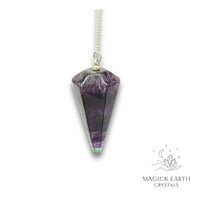 Fluorite Large Cone Pendulum For Laser Focus