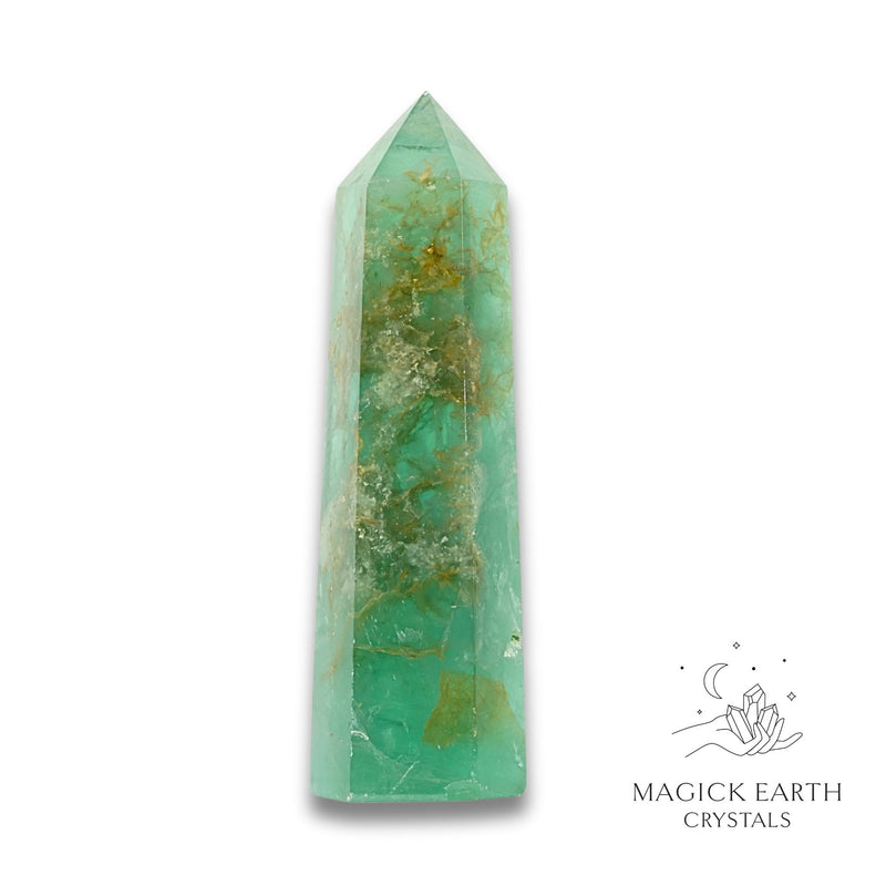 Fluorite Tower for Laser Focus